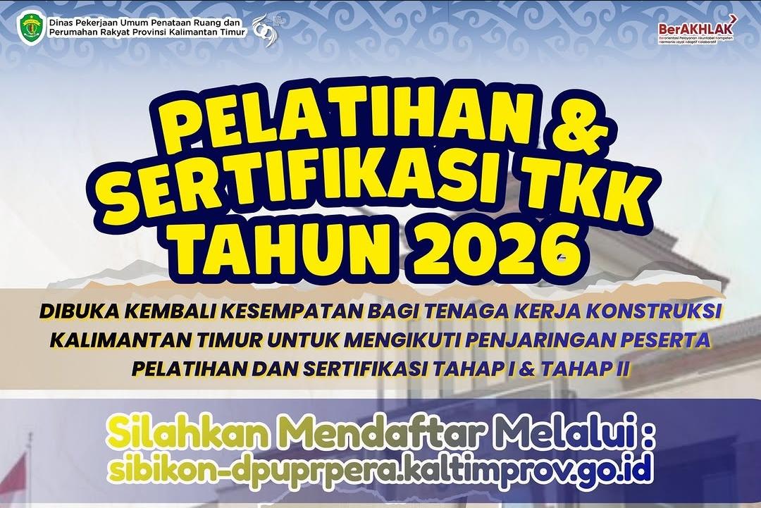 Pelatihan dan Sertifikasi TKK Ahli Muda Teknik Sumber Daya Air Jenjang 7